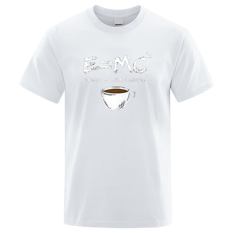 trendy-threeads Printing Men Tshirt Casual Breathable Tsh