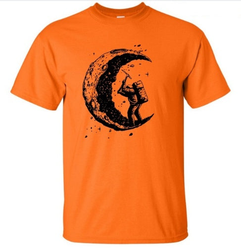 trendy-threeads O-neck T Shirts Fashion Men's Tops Men T-shirt Short Sleeve Men Tshirt