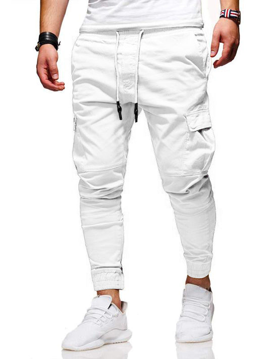 trendy-threeads Pants New Fashion Sweatpants Men Fitness