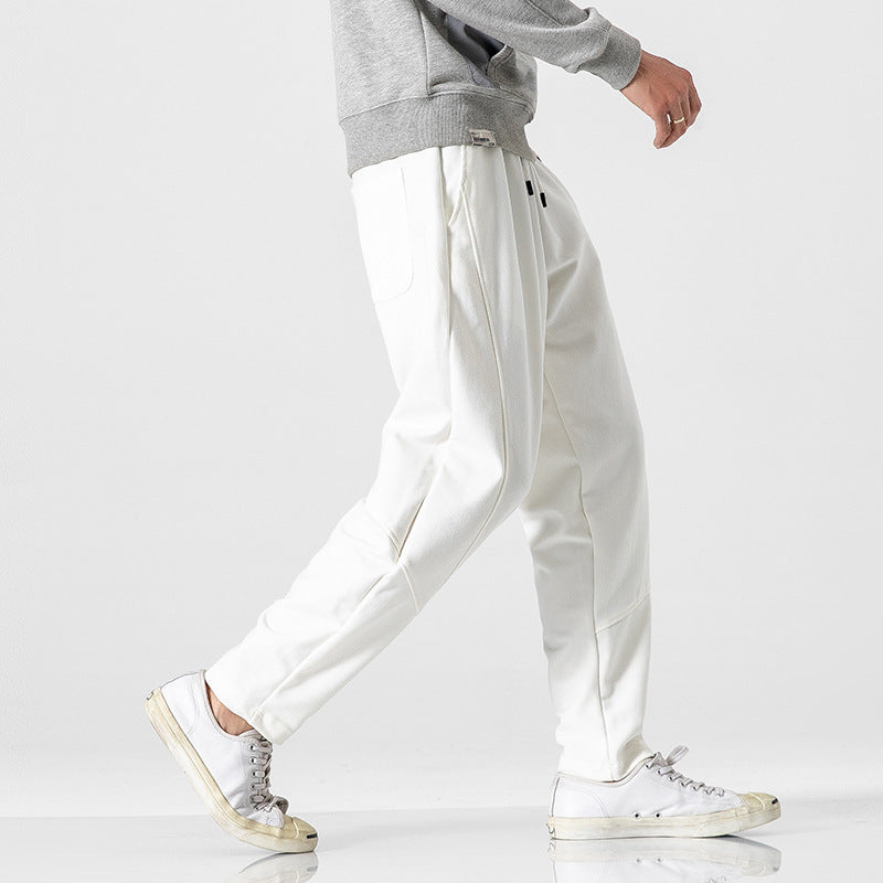 trendy-threeads Pants Slim Fit Feet Pants Casual Pants Men