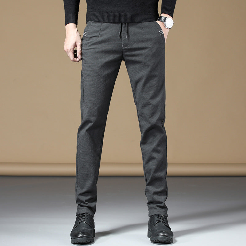 trendy-threeads  men trendy wild youth casual pants