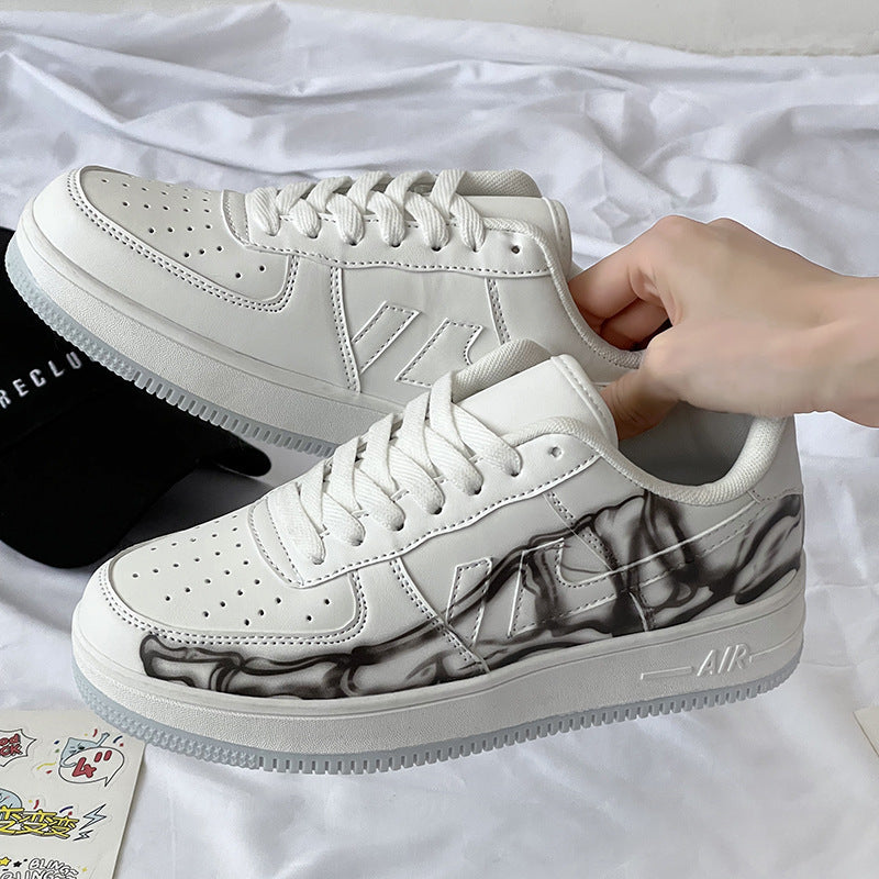 trendy-threeads Breathable Trendy Student Casual Sneakers