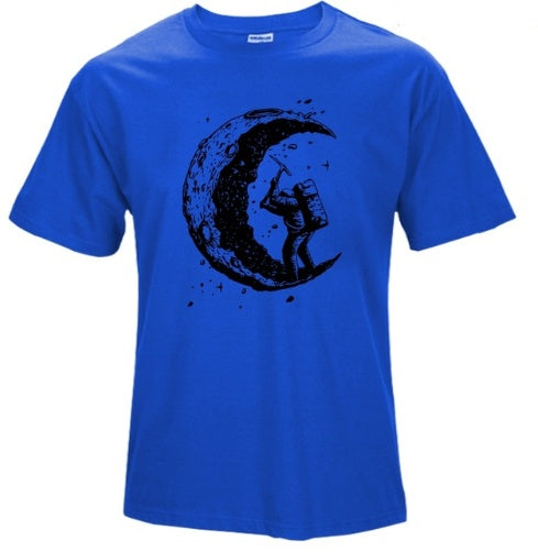 trendy-threeads O-neck T Shirts Fashion Men's Tops Men T-shirt Short Sleeve Men Tshirt