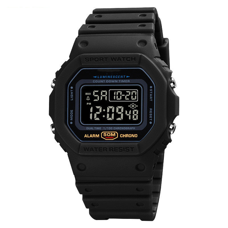 trendy-threeads Block Electronic Watch