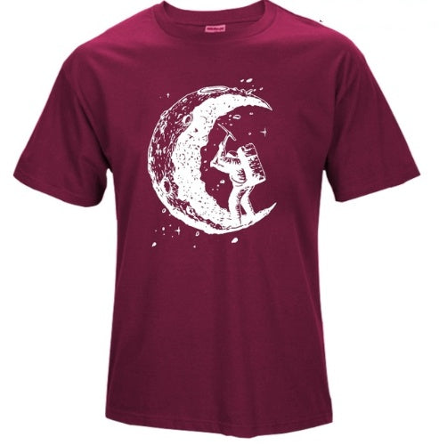 trendy-threeads O-neck T Shirts Fashion Men's Tops Men T-shirt Short Sleeve Men Tshirt