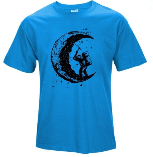 trendy-threeads O-neck T Shirts Fashion Men's Tops Men T-shirt Short Sleeve Men Tshirt