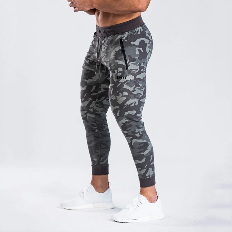trendy-threeads men Sport Pencil Pants Men Bodybuilding Joggers Gym Trousers Running Pants Men