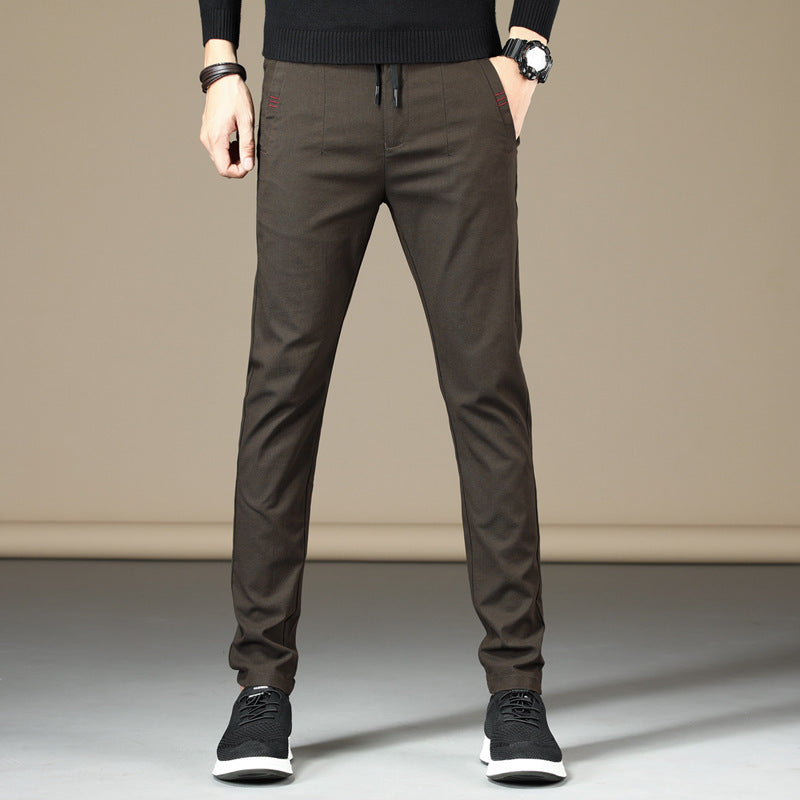 trendy-threeads  men trendy wild youth casual pants