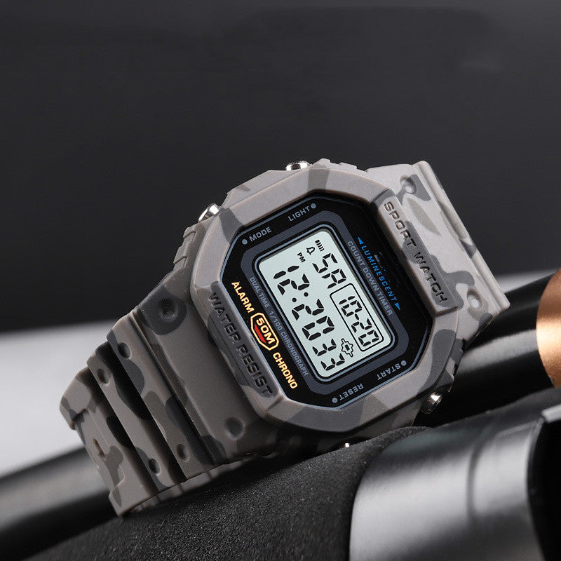 trendy-threeads Block Electronic Watch