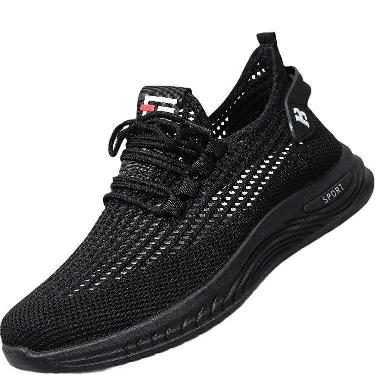 trendy-threeads Men's Leisure Pajamas Soft Bottom Mesh Shoes